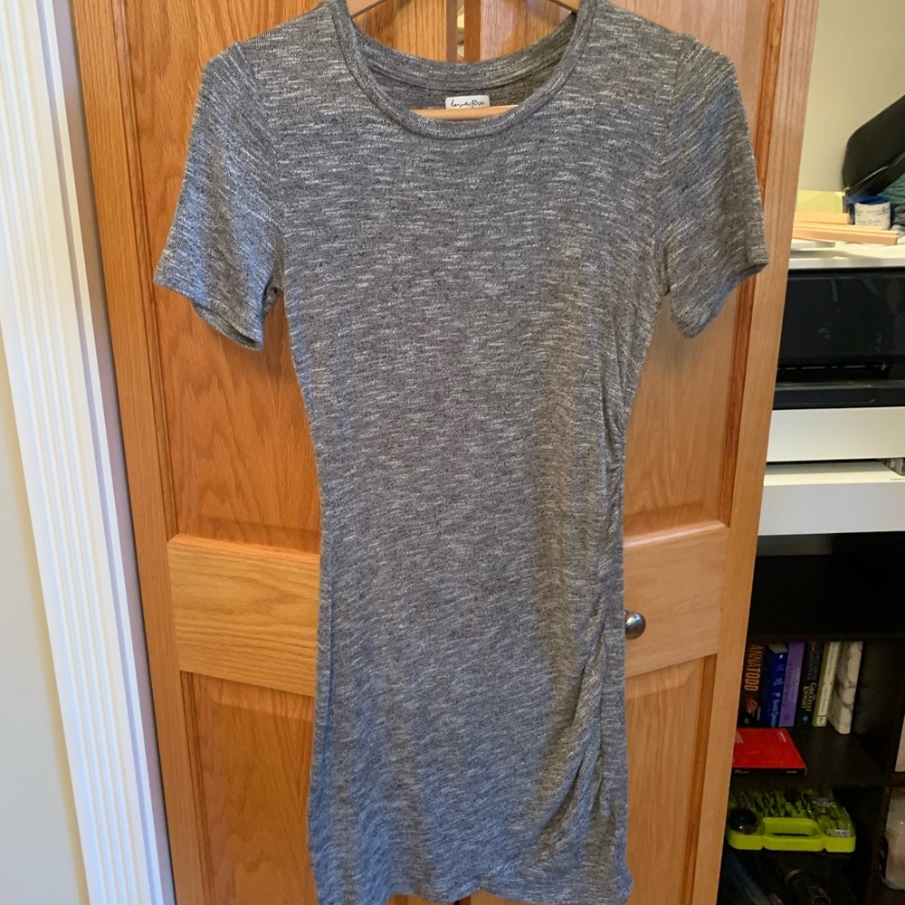 Grey mini dress